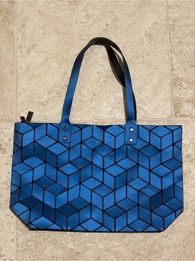 Emilio Pepe Italy geometric tote bag